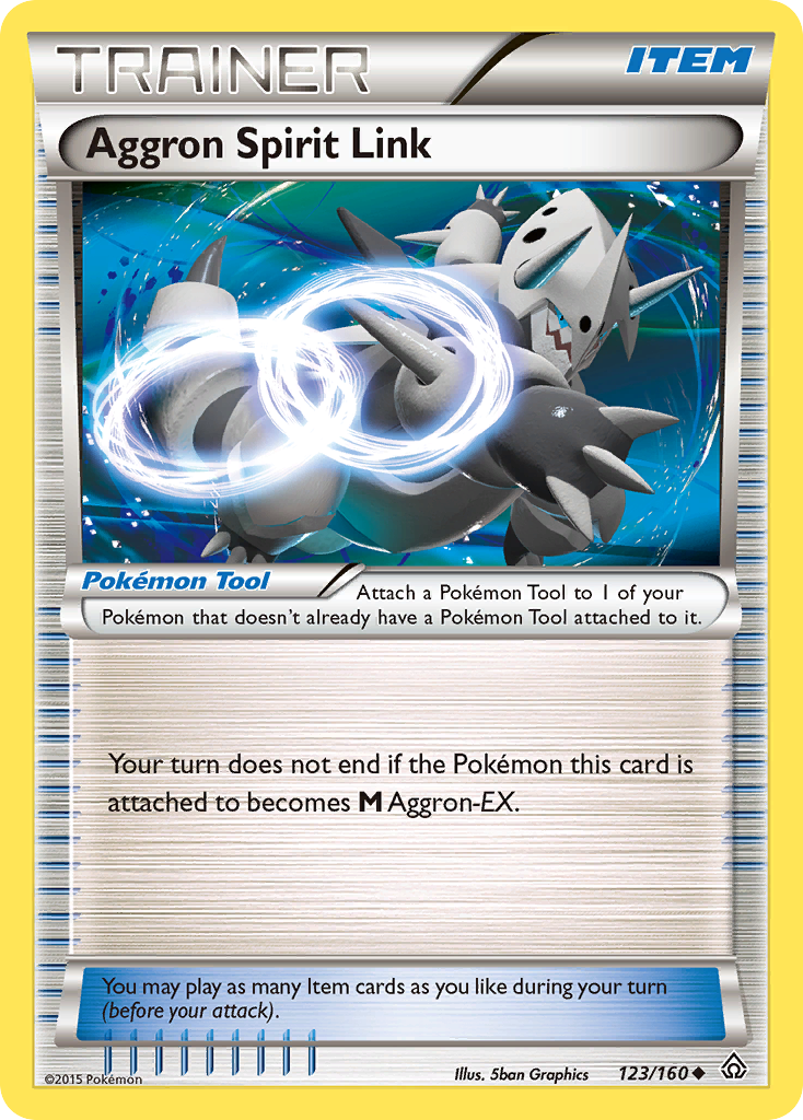 Aggron Spirit Link (123/160) [XY: Primal Clash] | A1Comics