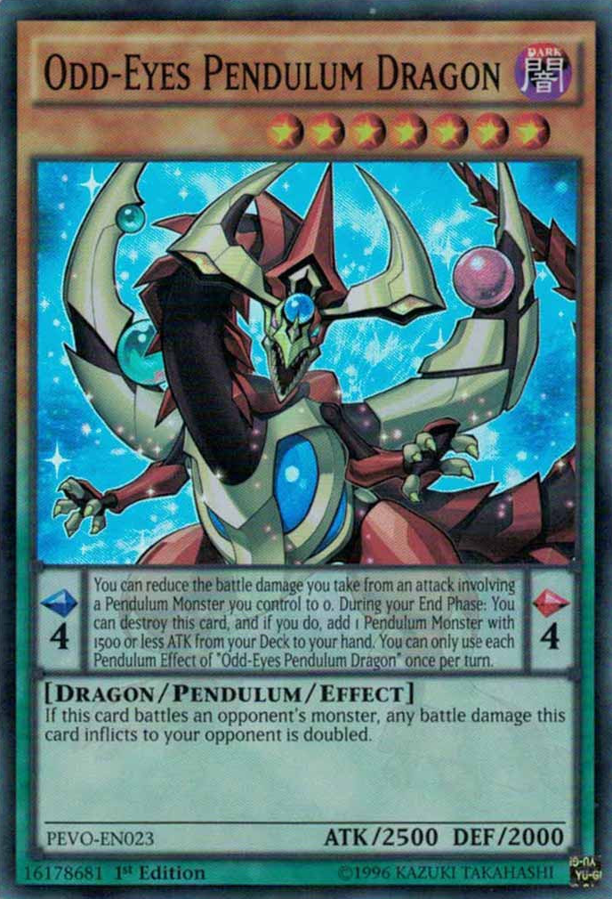 Odd-Eyes Pendulum Dragon [PEVO-EN023] Super Rare | A1Comics