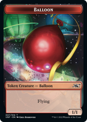 Zombie Employee // Balloon Double-Sided Token [Unfinity Tokens] | A1Comics