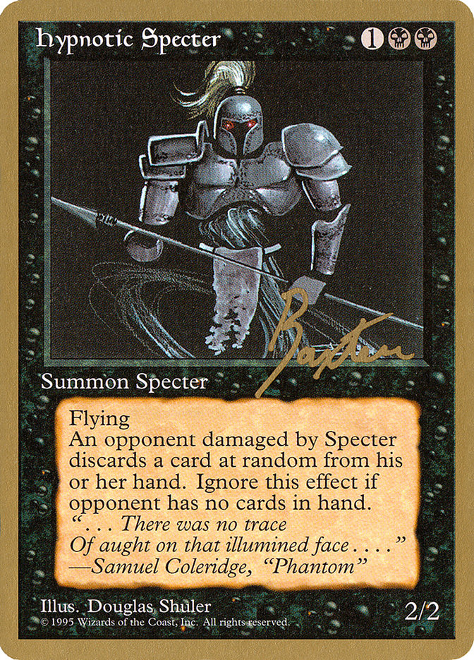 Hypnotic Specter (George Baxter) [Pro Tour Collector Set] | A1Comics