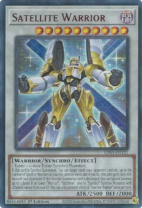 Satellite Warrior (Red) [LDS3-EN121] Ultra Rare | A1Comics