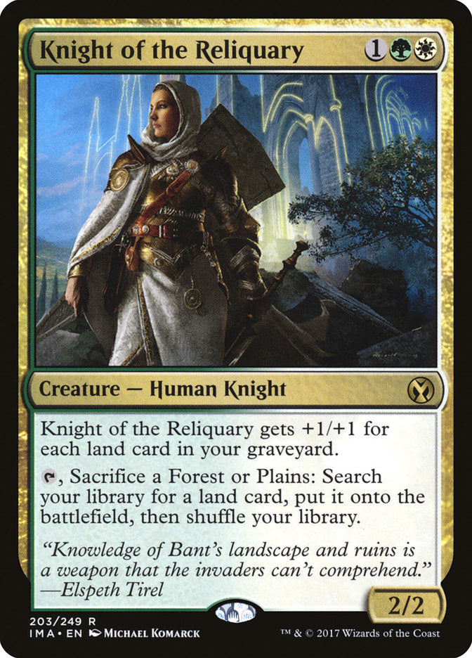 Knight of the Reliquary [Iconic Masters] | A1Comics