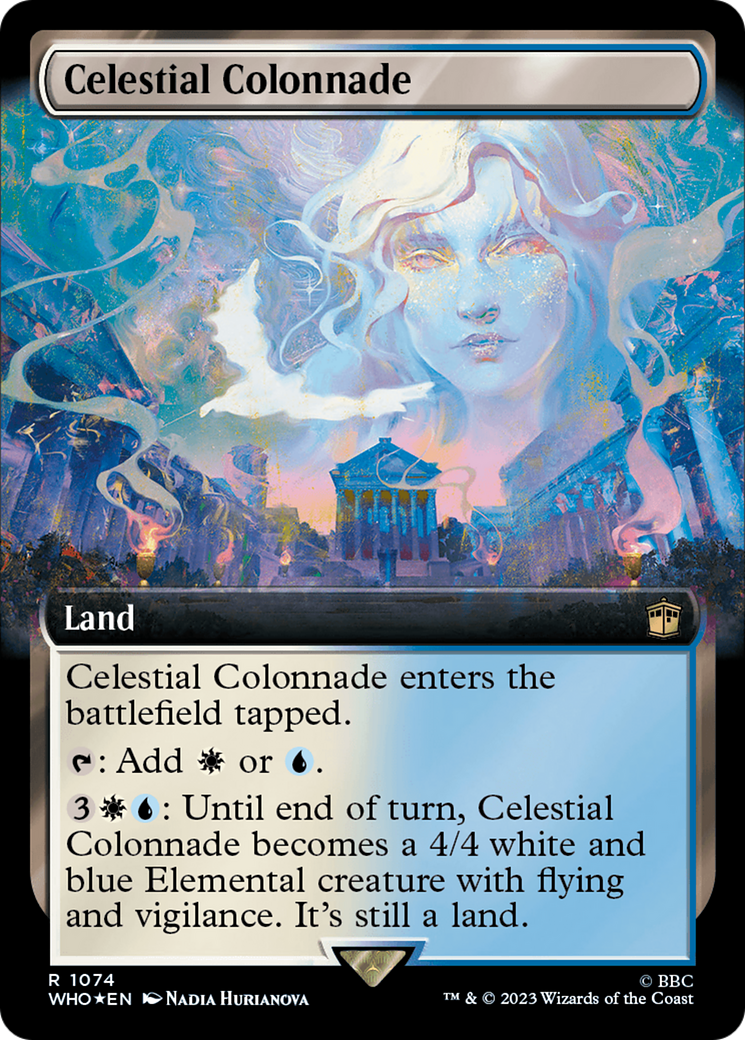 Celestial Colonnade (Extended Art) (Surge Foil) [Doctor Who] | A1Comics