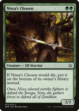 Nissa's Chosen [Duel Decks: Nissa vs. Ob Nixilis] | A1Comics