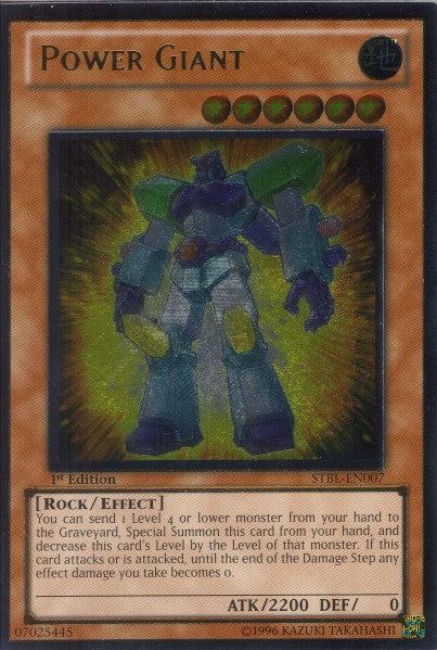 Power Giant [STBL-EN007] Ultimate Rare | A1Comics