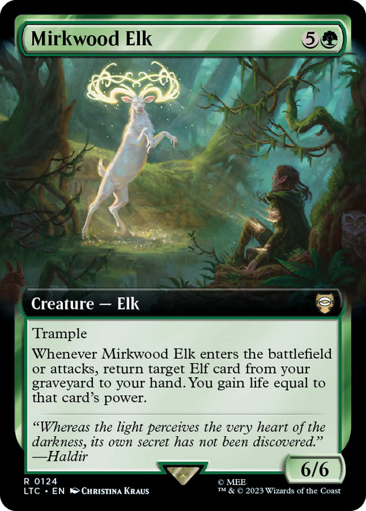 Mirkwood Elk (Extended Art) [The Lord of the Rings: Tales of Middle-Earth Commander] | A1Comics