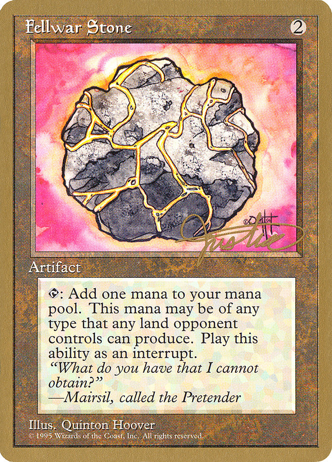 Fellwar Stone (Mark Justice) [Pro Tour Collector Set] | A1Comics