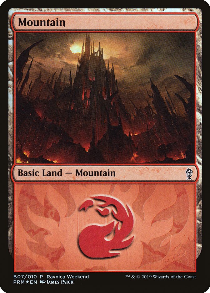 Mountain (B07) [Ravnica Allegiance Guild Kit] | A1Comics