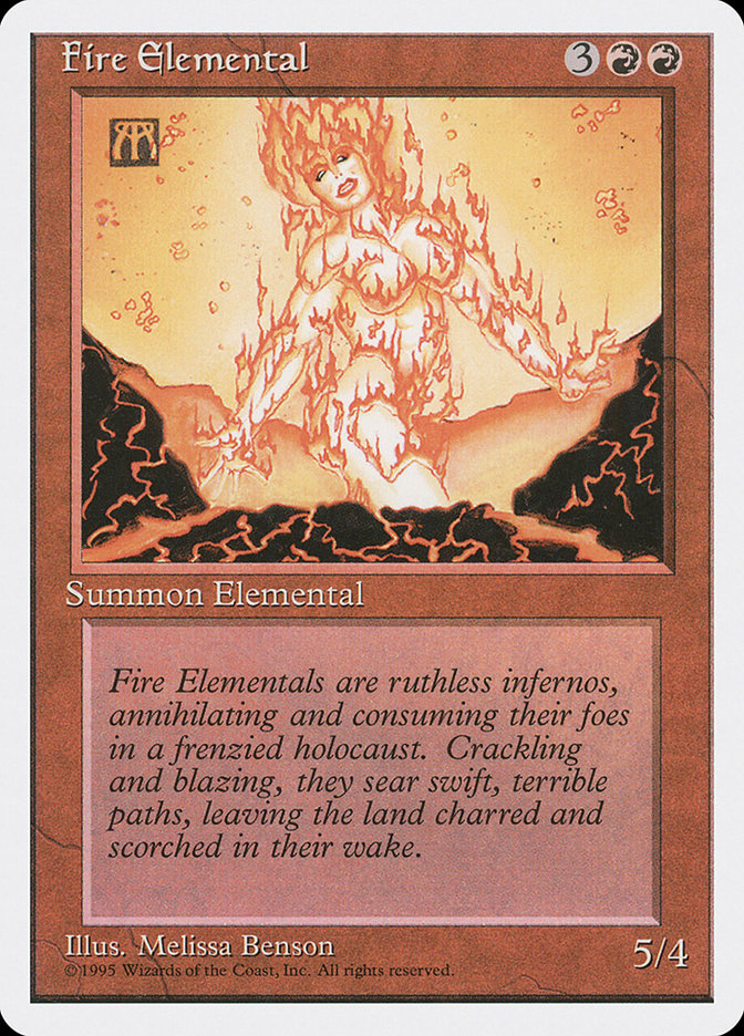 Fire Elemental [Fourth Edition] | A1Comics