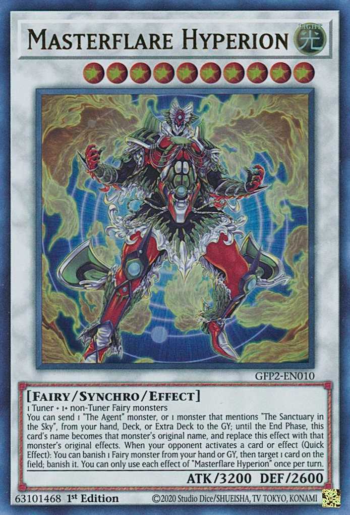 Masterflare Hyperion [GFP2-EN010] Ultra Rare | A1Comics