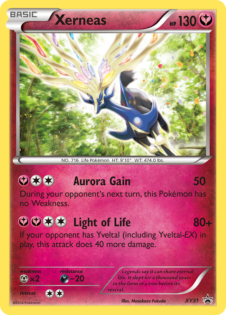 Xerneas (XY31) [XY: Black Star Promos] | A1Comics