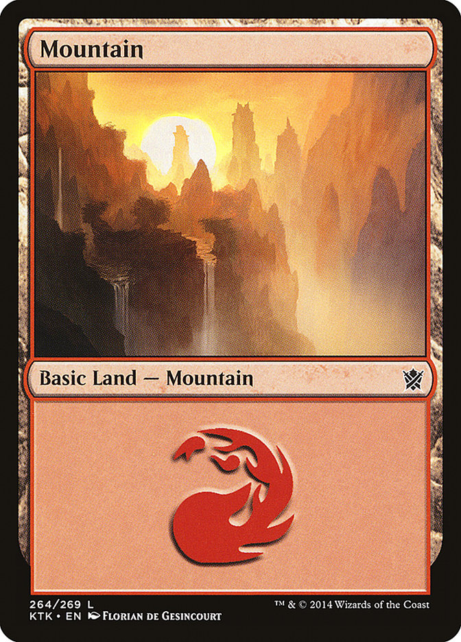 Mountain (264) [Khans of Tarkir] | A1Comics