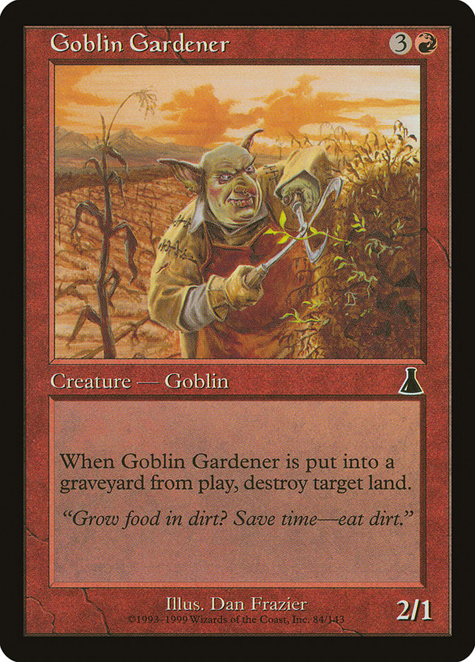 Goblin Gardener [Urza's Destiny] | A1Comics