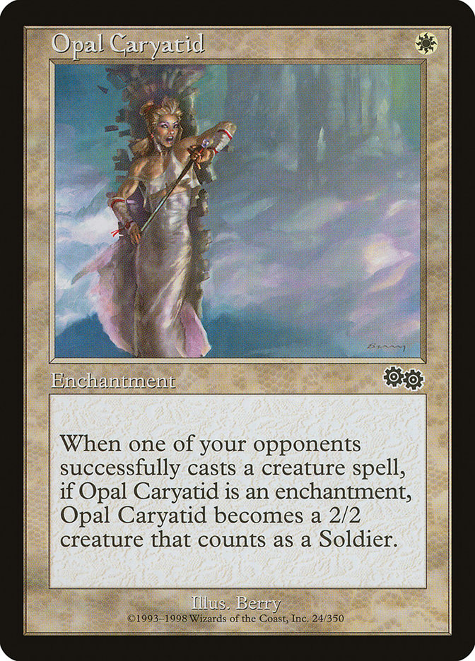 Opal Caryatid [Urza's Saga] | A1Comics