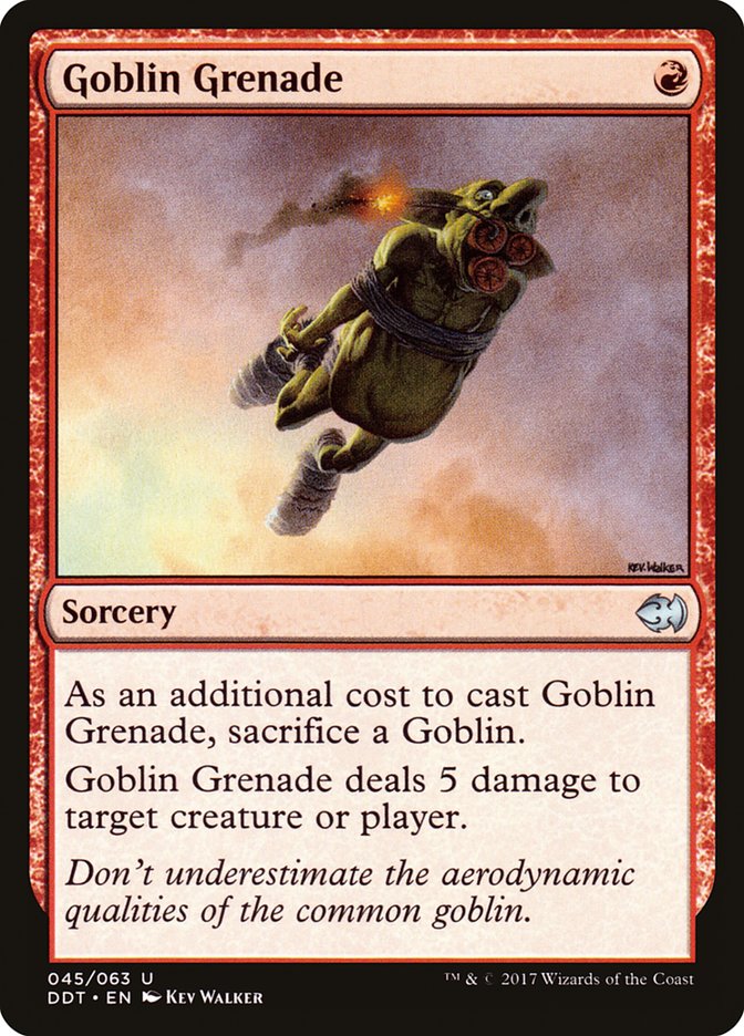 Goblin Grenade [Duel Decks: Merfolk vs. Goblins] | A1Comics