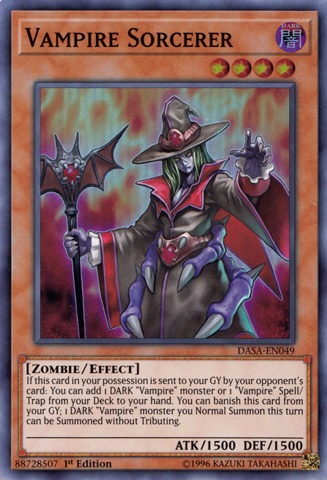 Vampire Sorcerer [DASA-EN049] Super Rare | A1Comics