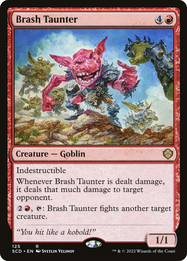 Brash Taunter [Starter Commander Decks] | A1Comics