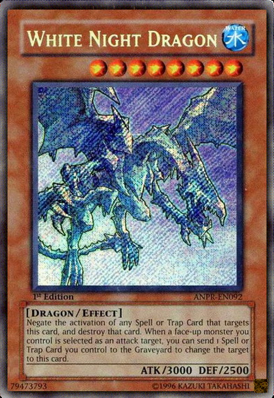 White Night Dragon [ANPR-EN092] Secret Rare | A1Comics