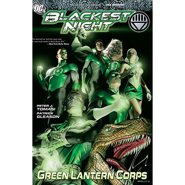 Blackest Night Green Lantern Corps TPB