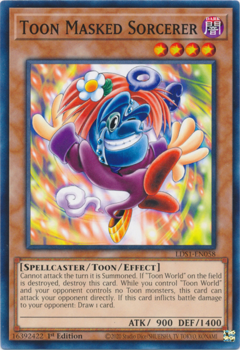 Toon Masked Sorcerer [LDS1-EN058] Common | A1Comics