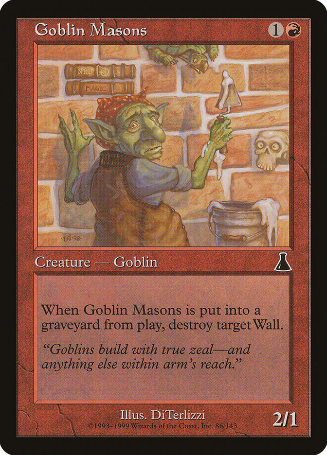 Goblin Masons [Urza's Destiny] | A1Comics