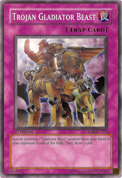 Trojan Gladiator Beast [CRMS-EN078] Common | A1Comics