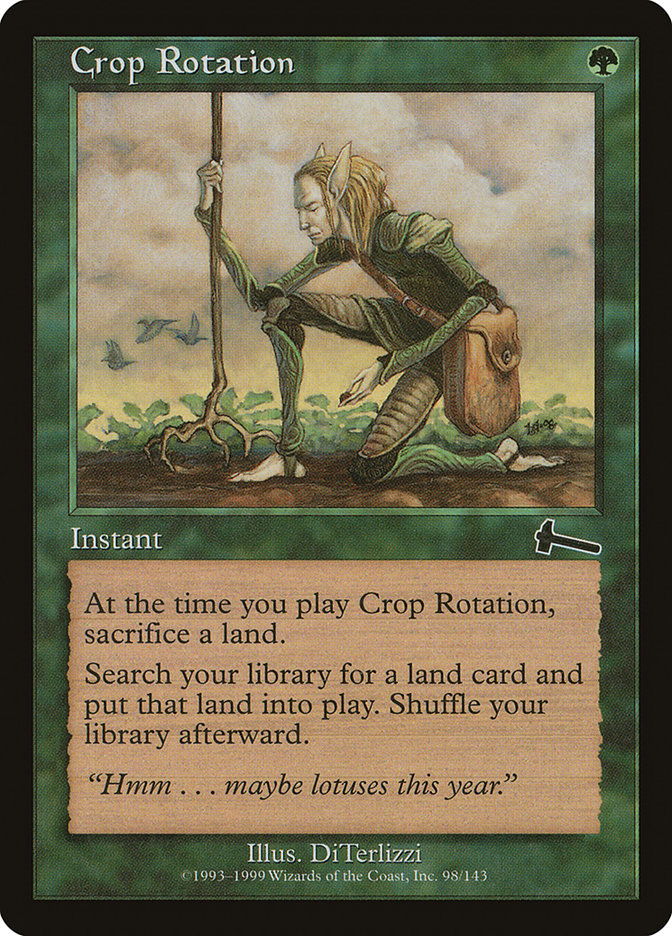 Crop Rotation [Urza's Legacy] | A1Comics