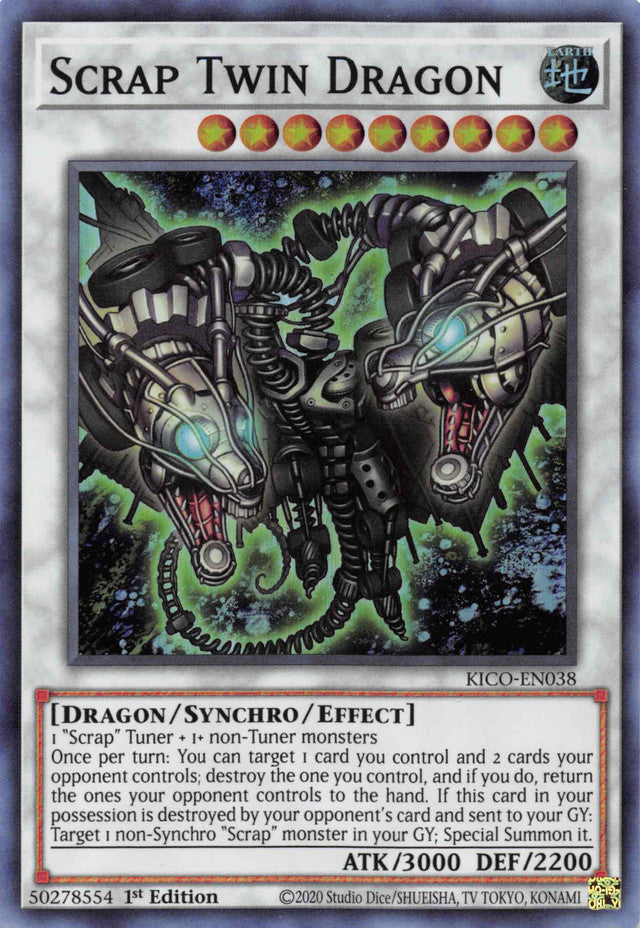 Scrap Twin Dragon [KICO-EN038] Super Rare | A1Comics