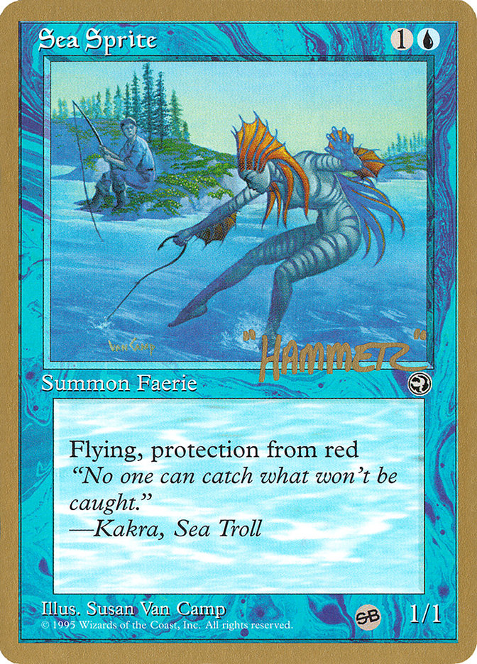 Sea Sprite (Shawn "Hammer" Regnier) (SB) [Pro Tour Collector Set] | A1Comics