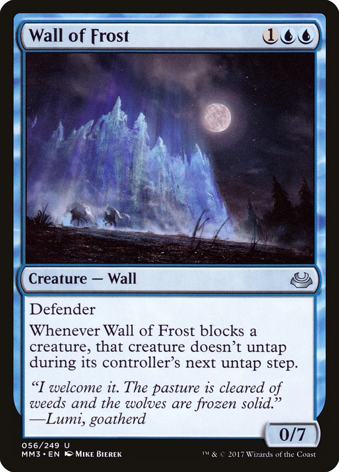 Wall of Frost [Modern Masters 2017] | A1Comics