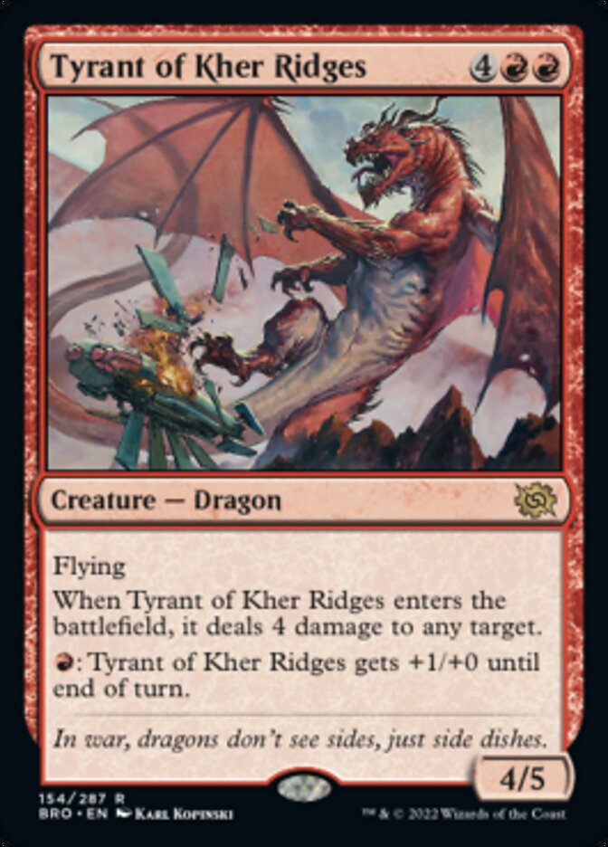 Tyrant of Kher Ridges [The Brothers' War] | A1Comics