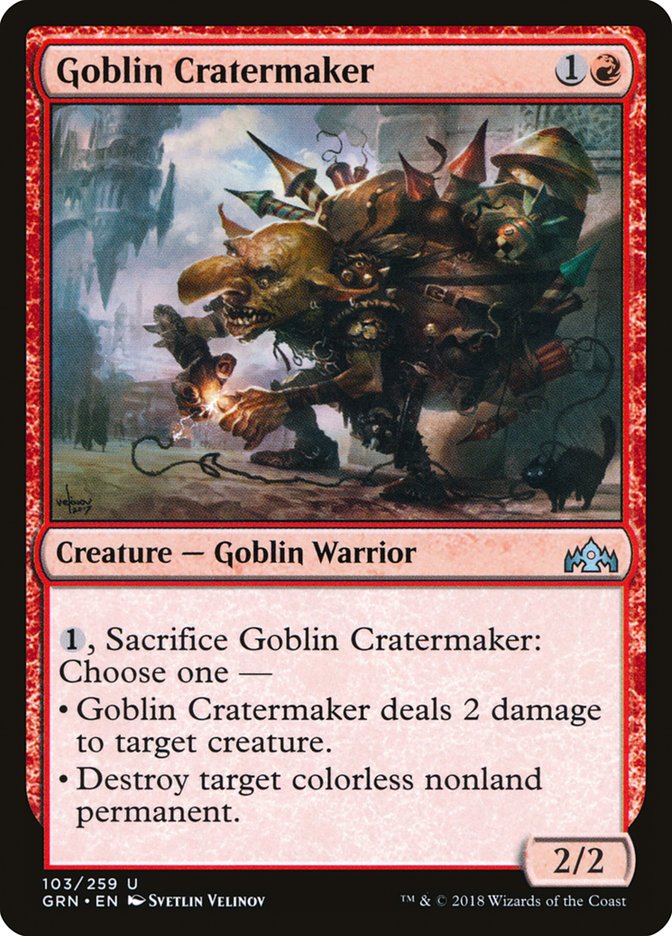 Goblin Cratermaker [Guilds of Ravnica] | A1Comics