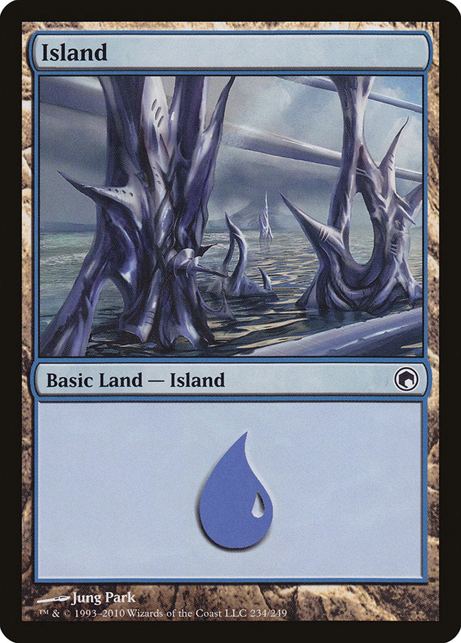 Island (234) [Scars of Mirrodin] | A1Comics