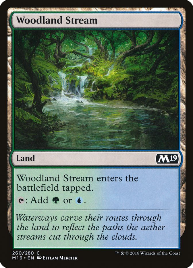 Woodland Stream [Core Set 2019] | A1Comics