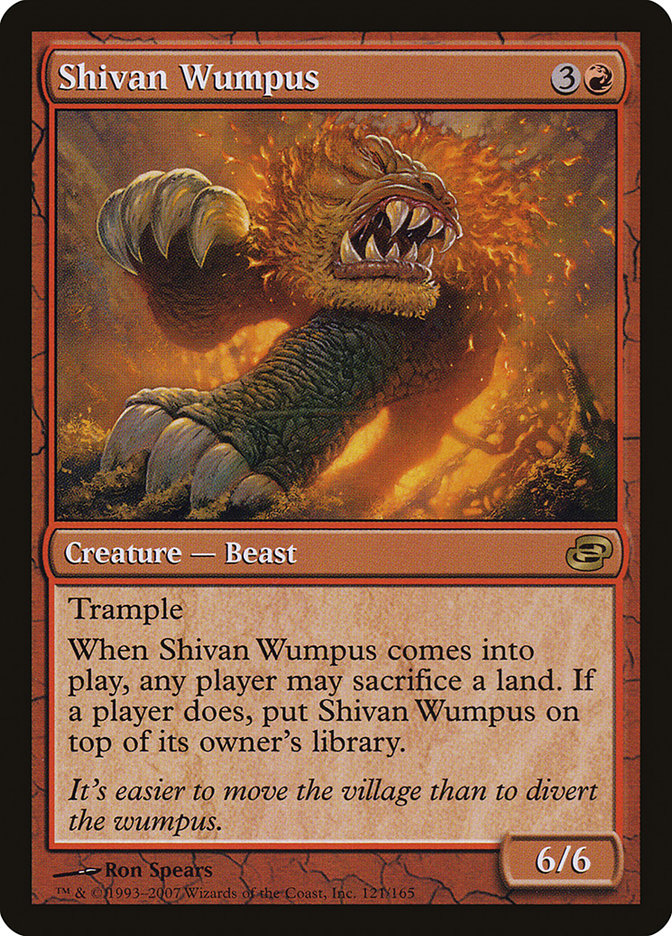 Shivan Wumpus [Planar Chaos] | A1Comics