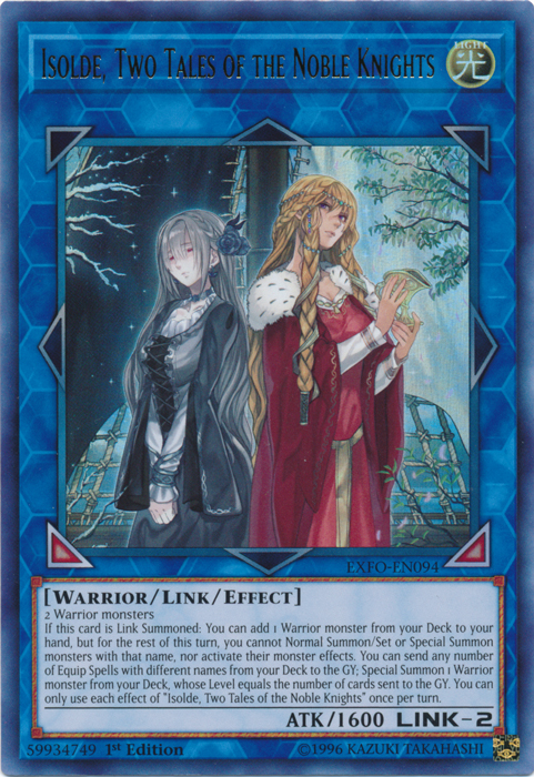 Isolde, Two Tales of the Noble Knights [EXFO-EN094] Ultra Rare | A1Comics