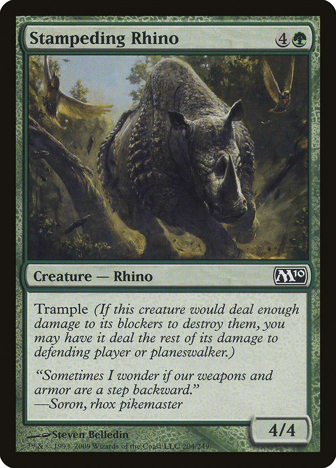 Stampeding Rhino [Magic 2010] | A1Comics