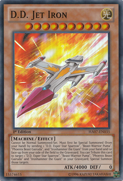 D.D. Jet Iron [HA07-EN035] Super Rare | A1Comics