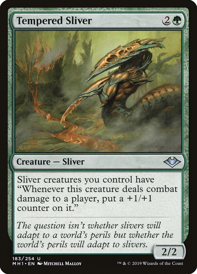 Tempered Sliver [Modern Horizons] | A1Comics