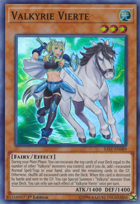 Valkyrie Vierte [SAST-EN089] Super Rare | A1Comics