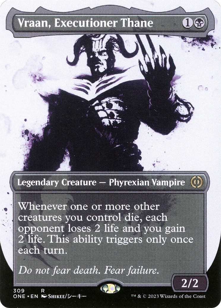 Vraan, Executioner Thane (Borderless Ichor) [Phyrexia: All Will Be One] | A1Comics