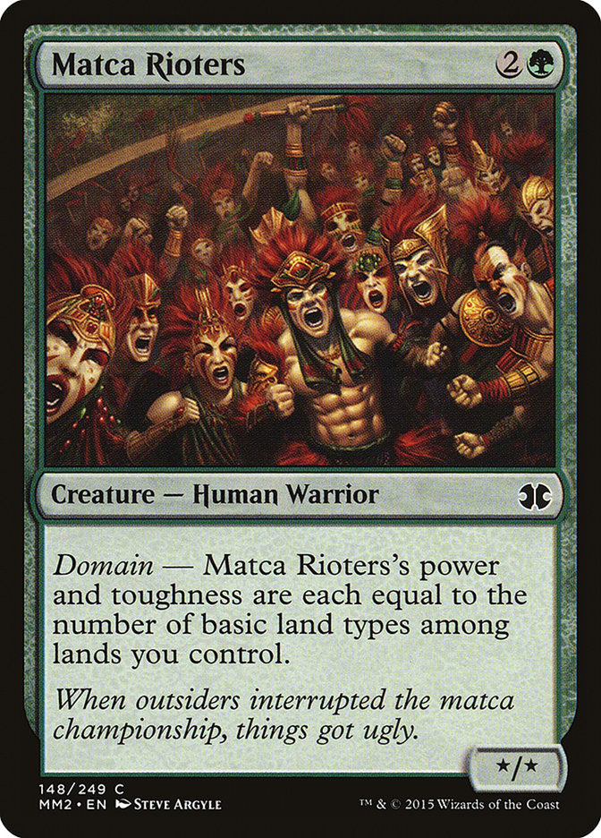 Matca Rioters [Modern Masters 2015] | A1Comics