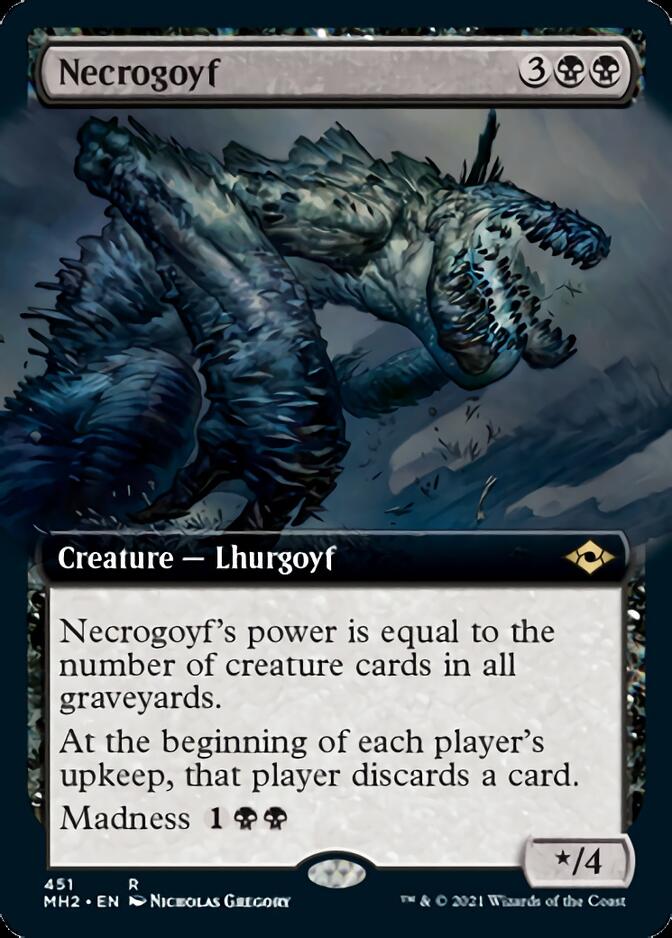 Necrogoyf (Extended Art) [Modern Horizons 2] | A1Comics