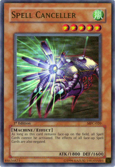 Spell Canceller [MFC-020] Ultra Rare | A1Comics