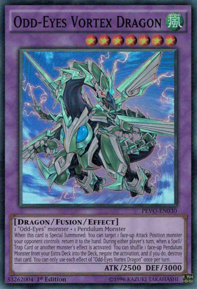 Odd-Eyes Vortex Dragon [PEVO-EN030] Super Rare | A1Comics