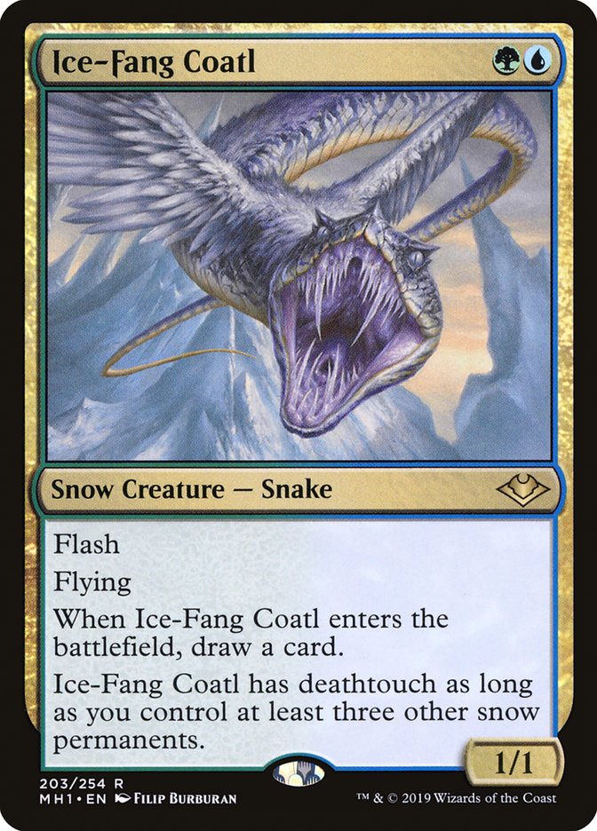 Ice-Fang Coatl [Modern Horizons] | A1Comics