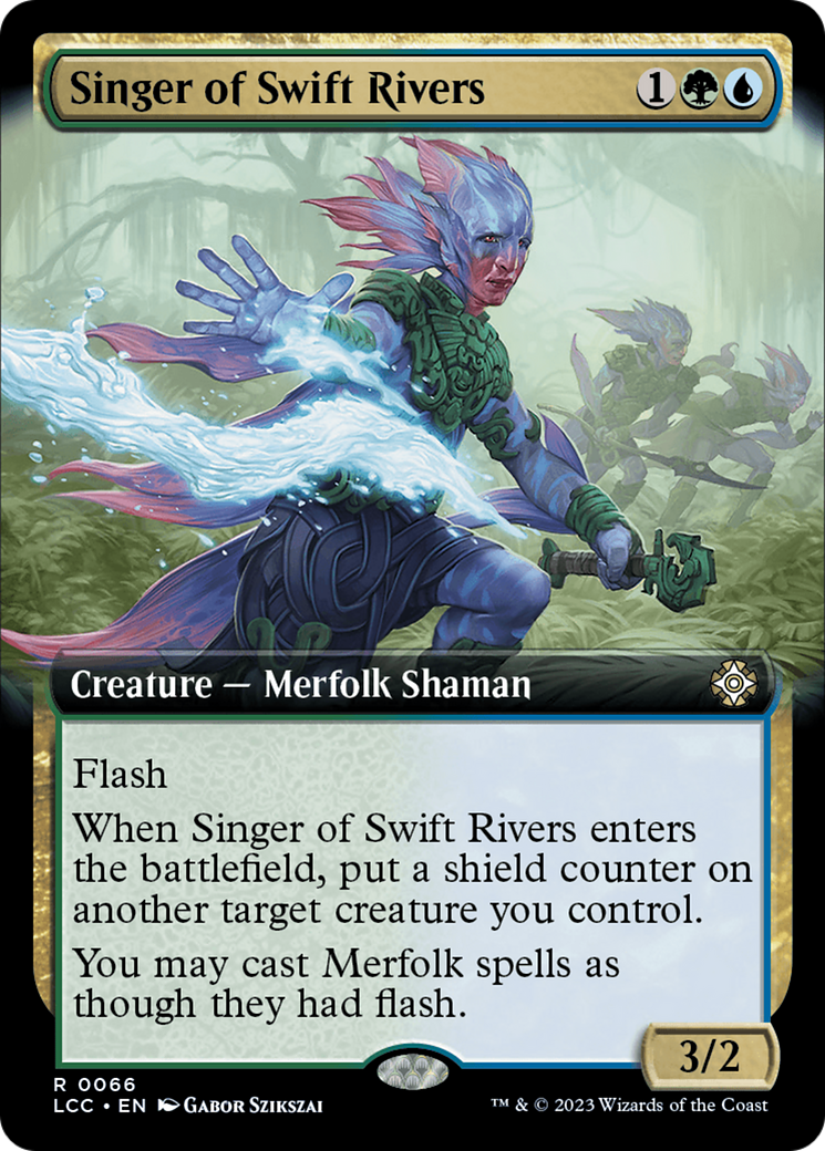 Singer of Swift Rivers (Extended Art) [The Lost Caverns of Ixalan Commander] | A1Comics