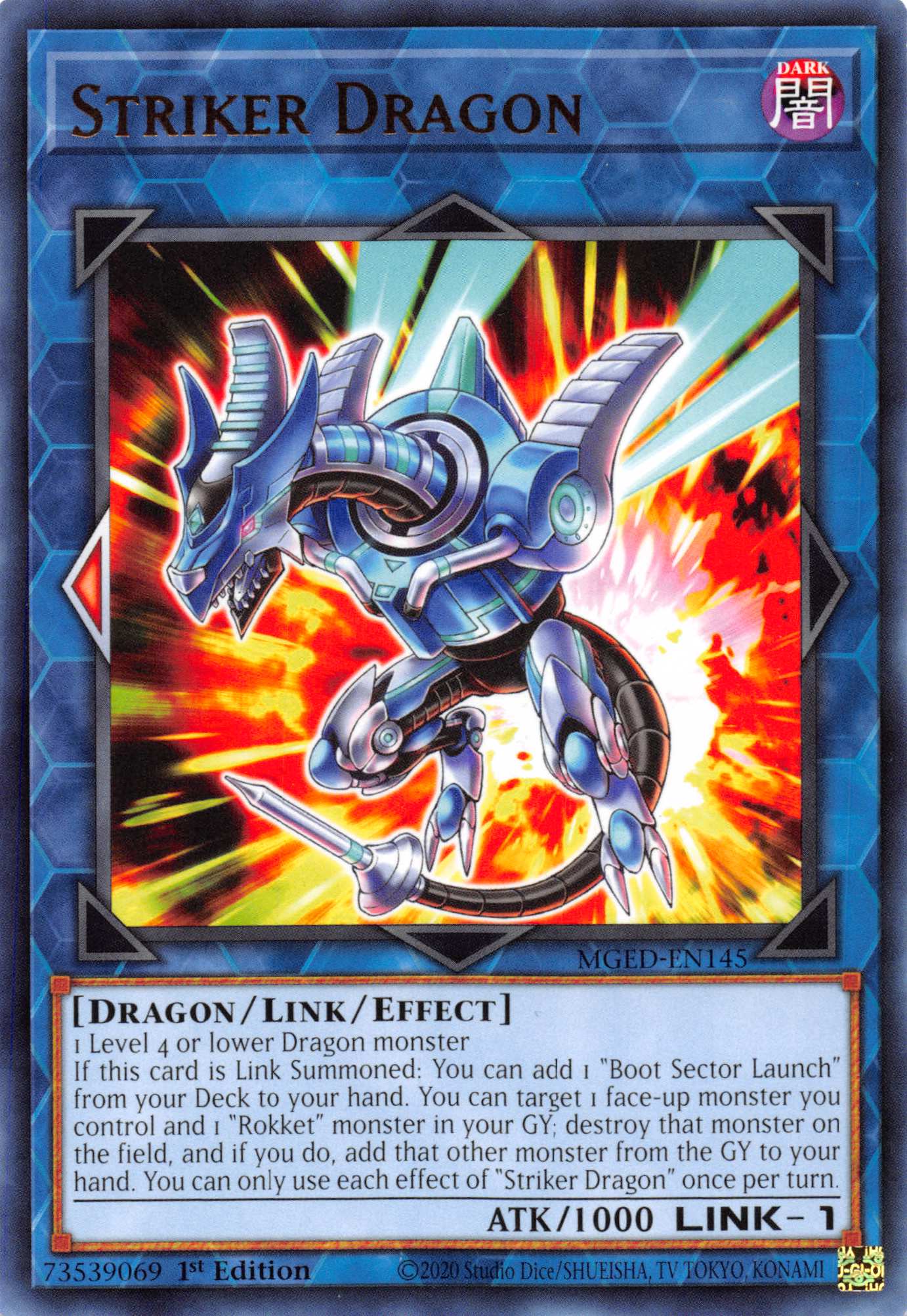 Striker Dragon [MGED-EN145] Rare | A1Comics