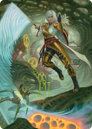 The Eternal Wanderer Art Card [Phyrexia: All Will Be One Art Series] | A1Comics