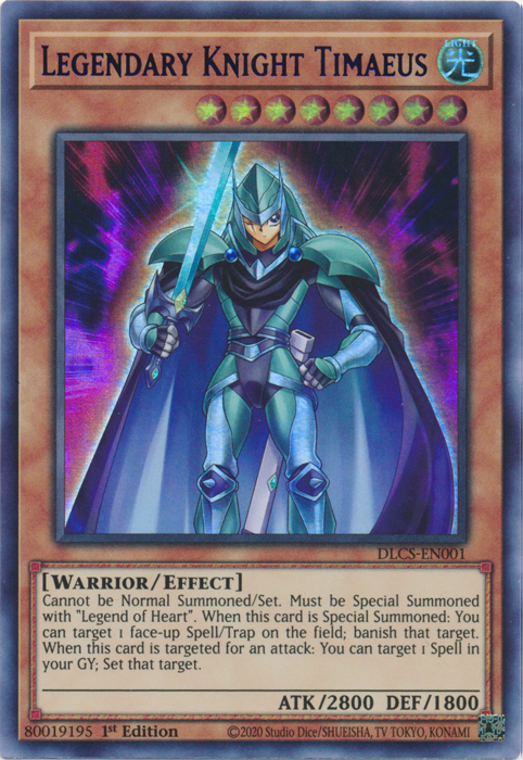 Legendary Knight Timaeus (Purple) [DLCS-EN001] Ultra Rare | A1Comics